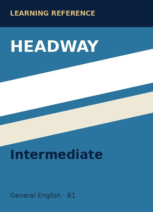 Headway متوسط (Intermediate) reference cover