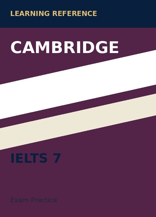 Cambridge IELTS 7 reference cover