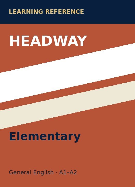 Headway Elementary reference cover